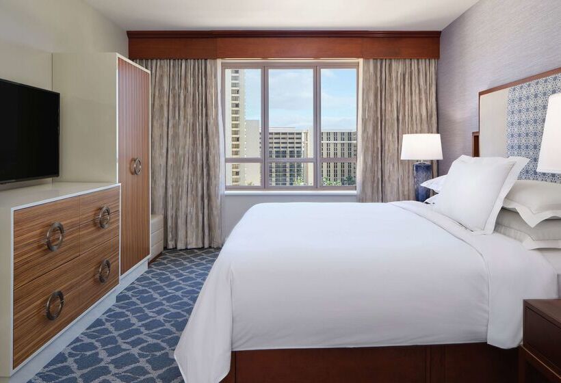 בית מלון כפרי Hilton Grand Vacations Club Grand Waikikian Honolulu