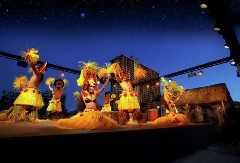 בית מלון כפרי Hilton Grand Vacations Club Grand Waikikian Honolulu