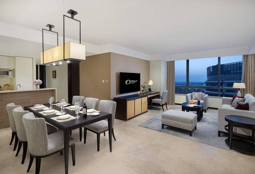 호텔 Oakwood Residence Hangzhou   Close To Westlake And Yellow Dragon Stadium