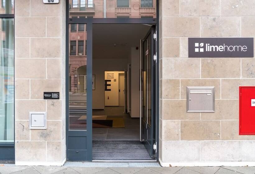 בית מלון כפרי Limehome Frankfurt Gutleutstraße