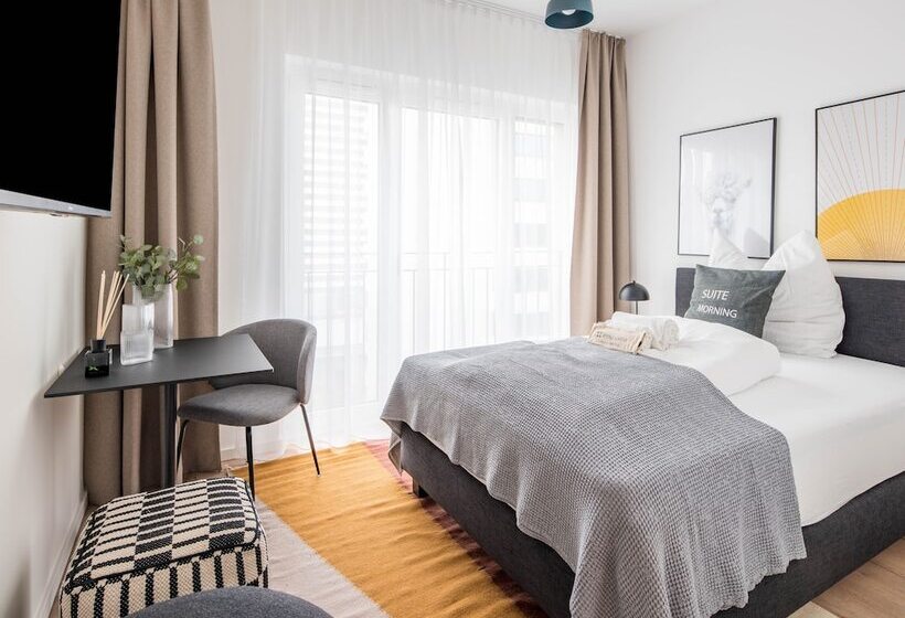 בית מלון כפרי Limehome Frankfurt Gutleutstraße