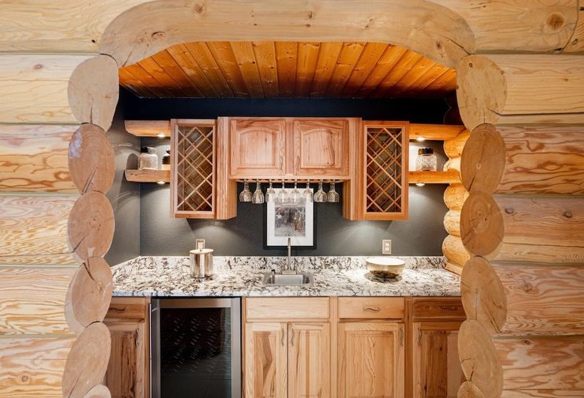 Iconic Log Cabin Escape Idaho Springs Hot Tub