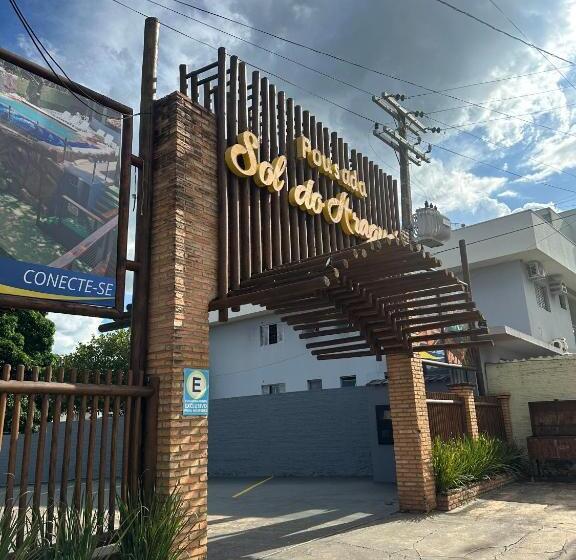 בית מלון כפרי Pousada Sol Do Araguaia