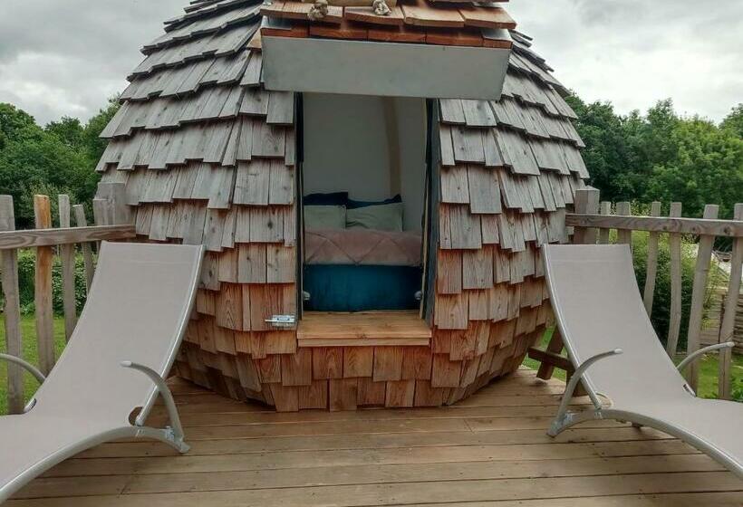 تختخواب و صبحانه Nuit Insolite Lovelit Val André