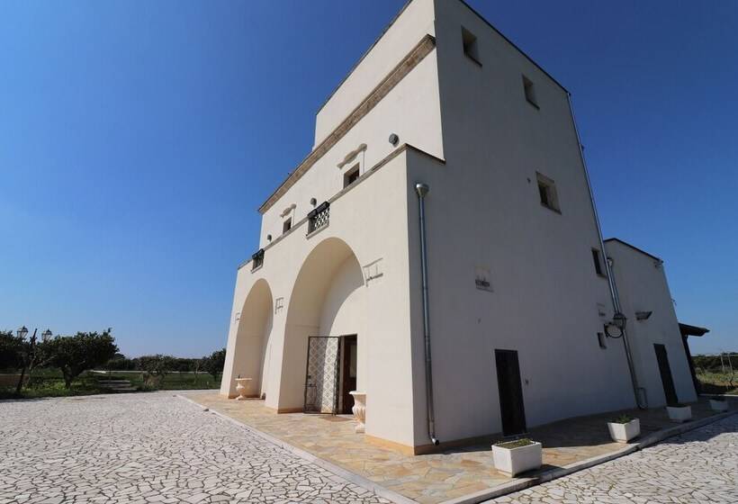 پانسیون B B With Swimming Pool Tenuta Agrumi Del Salento Triple Deluxe Citrus Attic