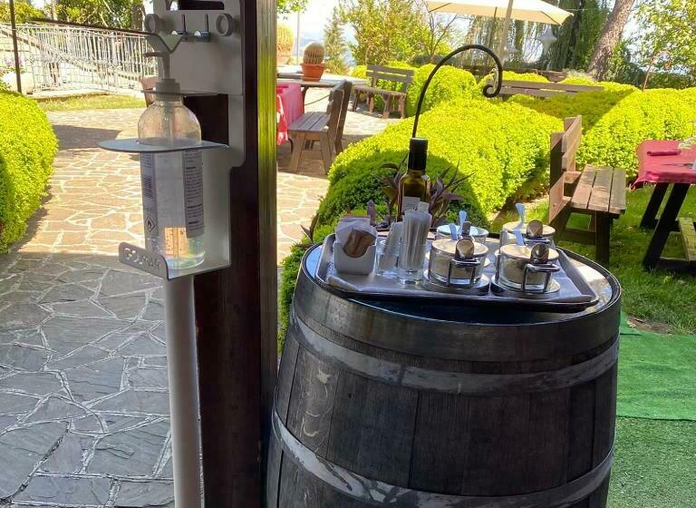 酒店 Tetto Delle Marche   Ristorante Dei Conti