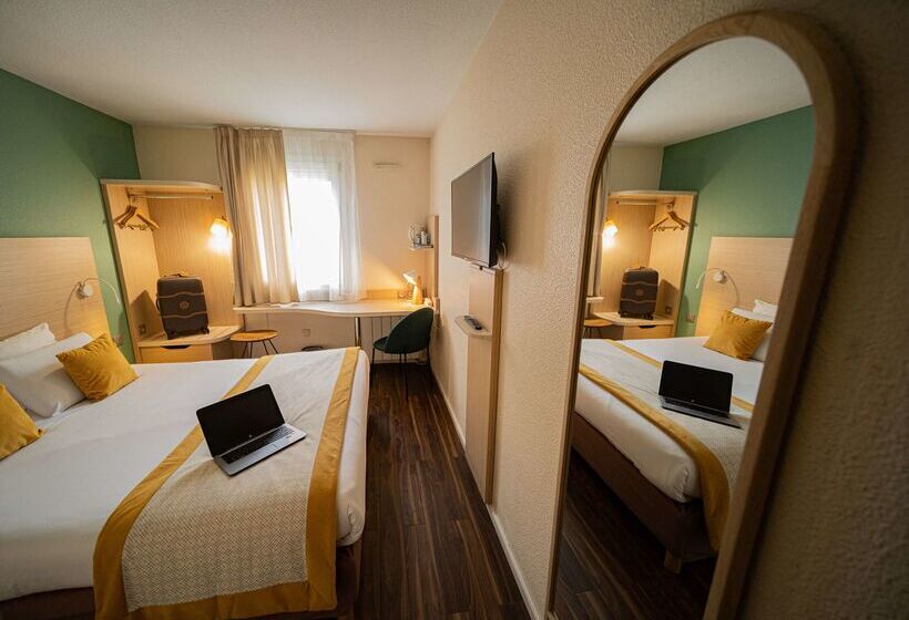 هتل Kyriad Lyon Est Bron Eurexpo Le Cottage