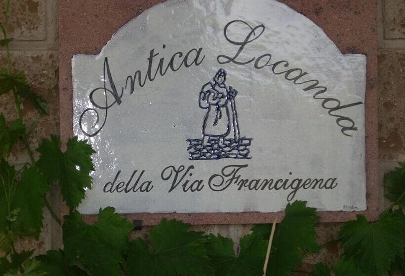 בית מלון כפרי Antica Locanda Della Via Francigena