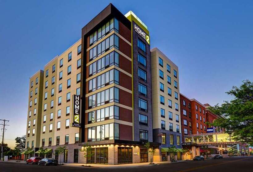 ホテル Home2 Suites By Hilton Kalamazoo Downtown