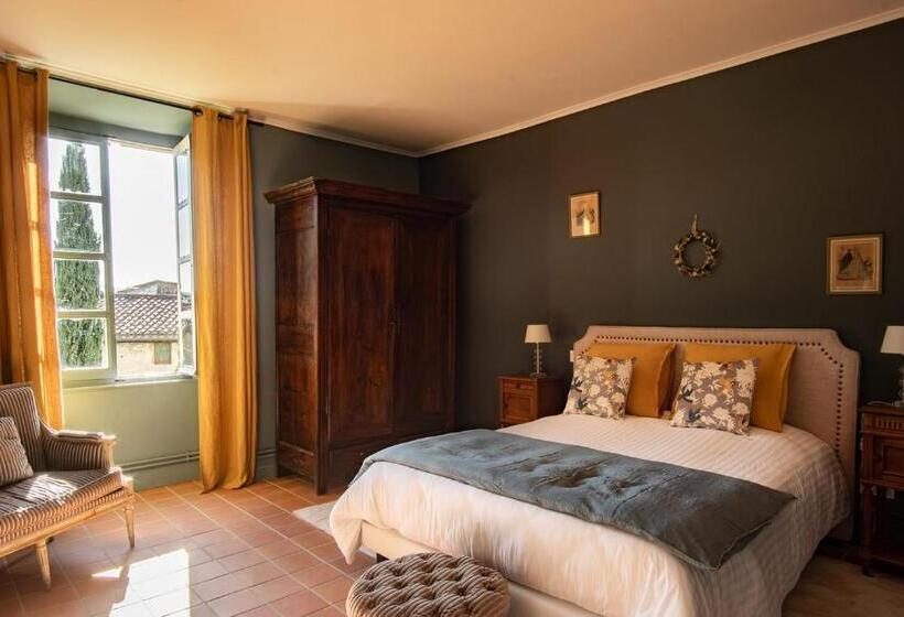 膳宿费 La Fugue Chambres D  Hôtes De Charme , Demeure Historique,piscine,jardin Proche Uzes Nimes Ales