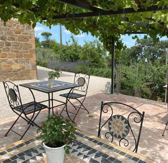 بنسيون Podere Belsogno Camera Rosmarino