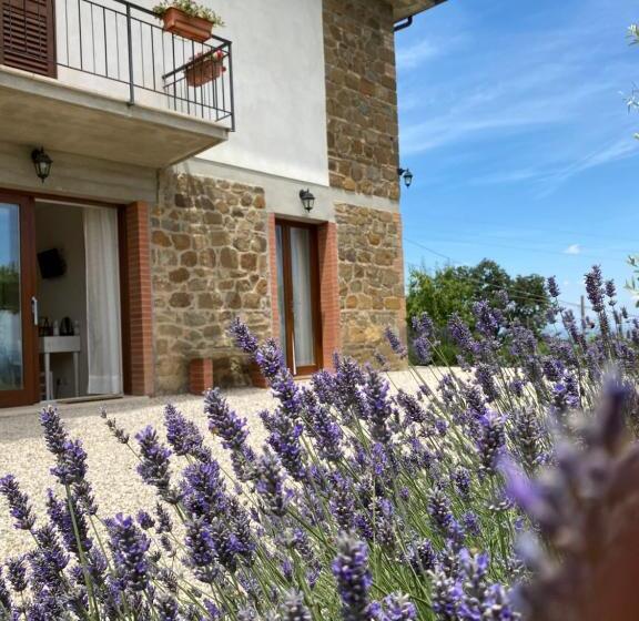 بنسيون Podere Belsogno Camera Rosmarino