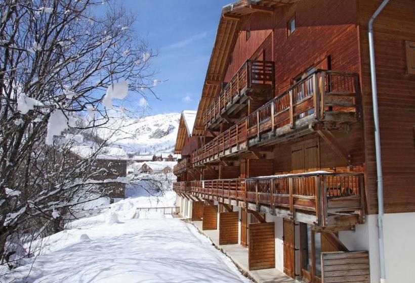 בית מלון כפרי Résidence Odalys Les Chalets De La Porte Des Saisons