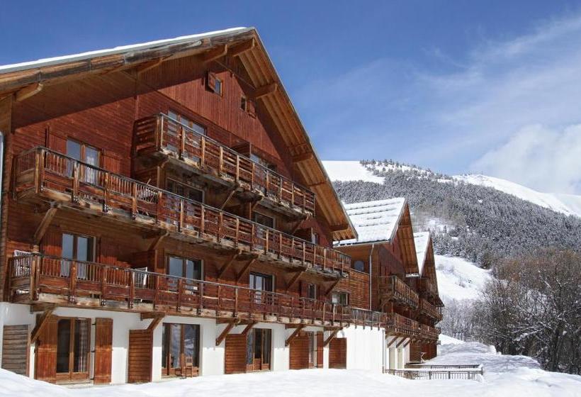 בית מלון כפרי Résidence Odalys Les Chalets De La Porte Des Saisons