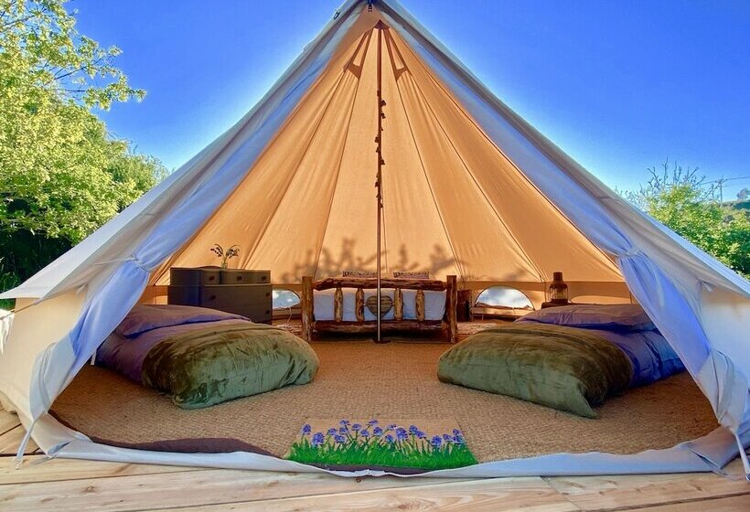 Bluebell Bell Tent  20 Acres Of Natural Beauty
