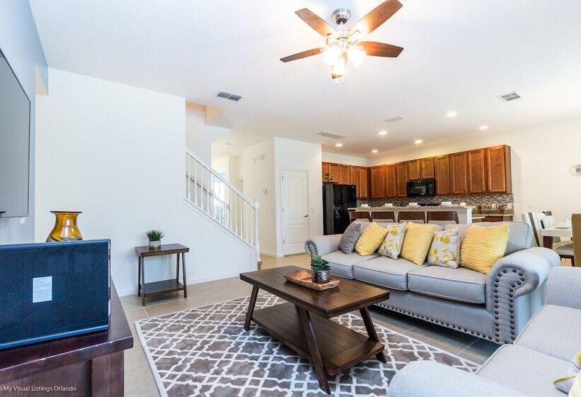 Classic 6bed 4ba Villa, Games, Pool, Spa   5244o