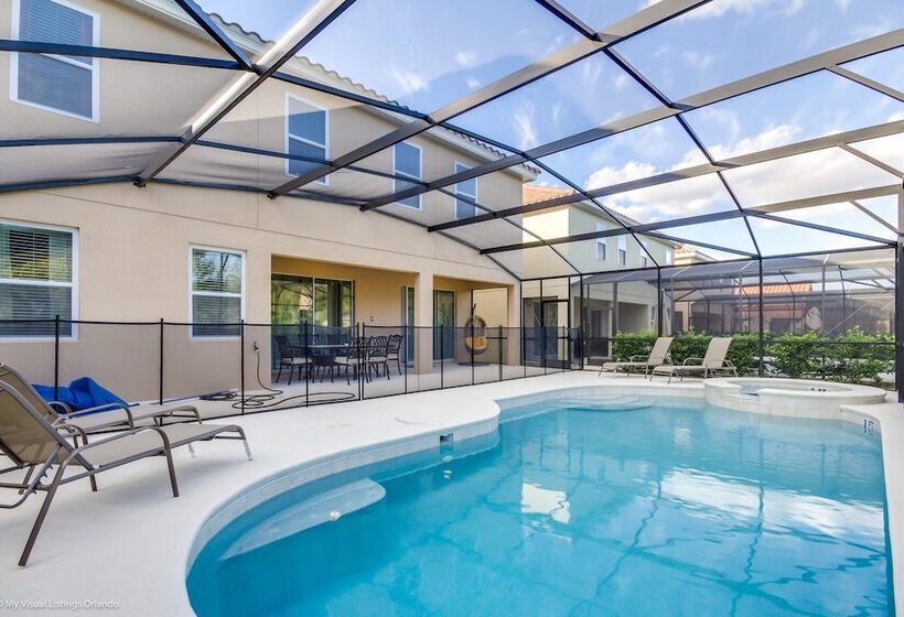 Classic 6bed 4ba Villa, Games, Pool, Spa   5244o