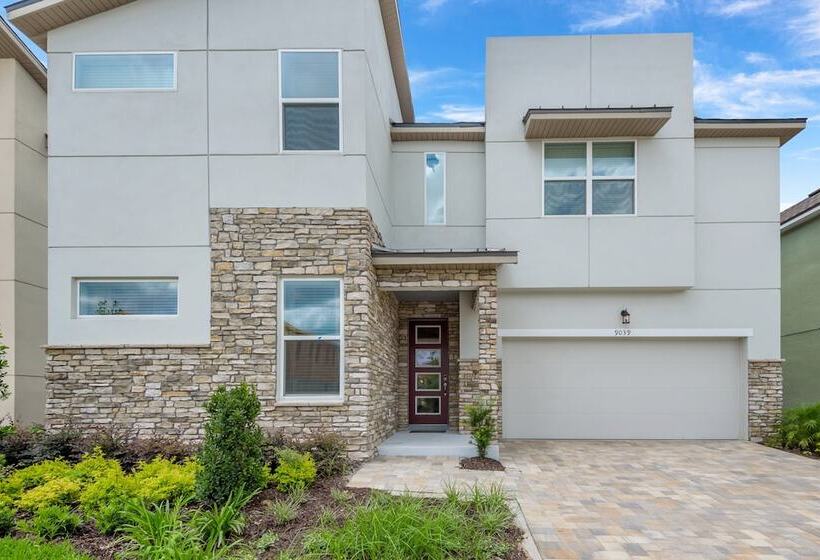 Family Friendly 6bed 5ba Villa Games Pool Spa 9039