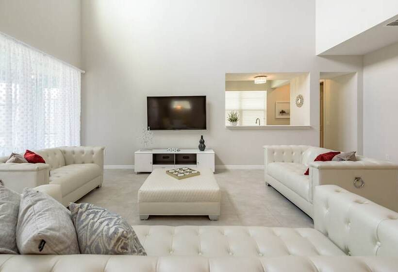 Family Friendly 6bed 5ba Villa Games Pool Spa 9039