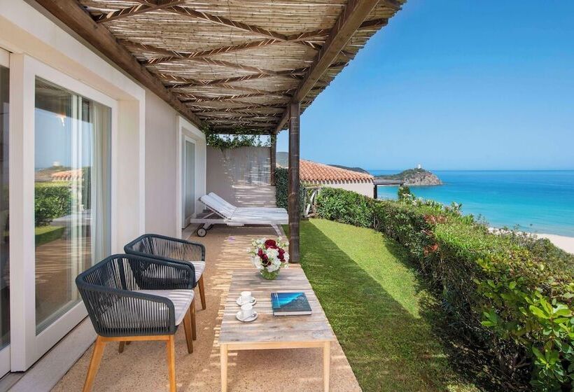 בית מלון כפרי Baia Di Chia Resort Sardinia, Curio Collection By Hilton
