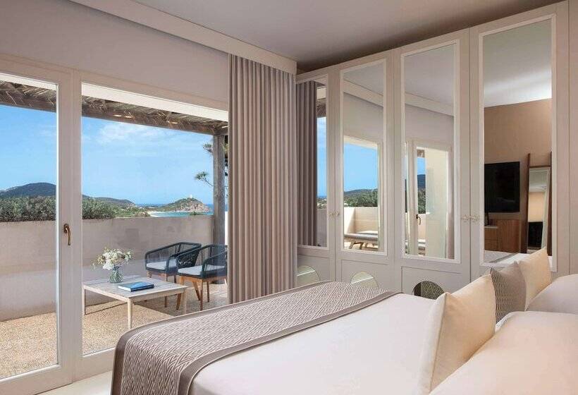 Отель Baia Di Chia Resort Sardinia, Curio Collection By Hilton