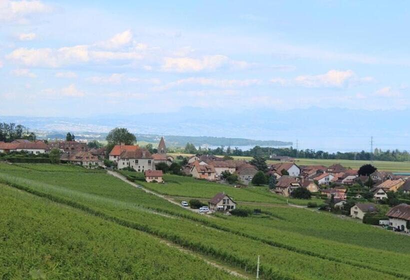 مبيت وإفطار Au Cœur Du Vignoble Sur Bursins