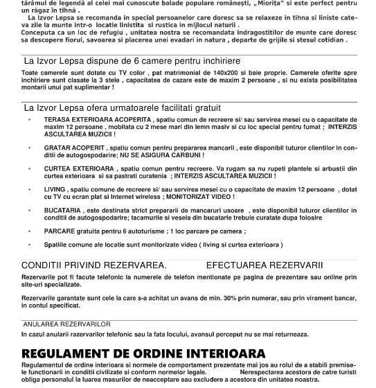 ペンション La Izvor Lepsa