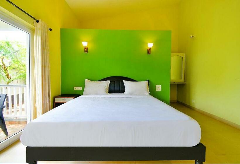 ホテル Fabescape Vagator Retreat Resort With Swimming Pool Nr Vagator Beach