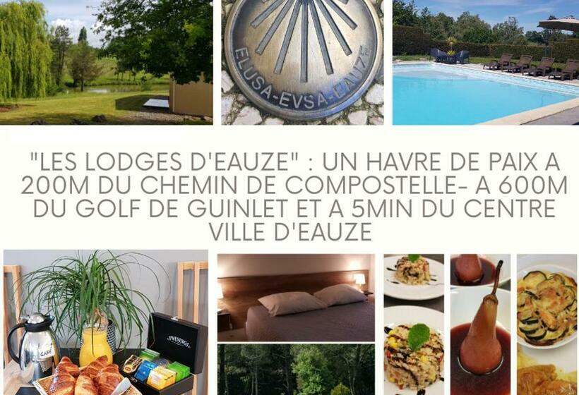 فندق Hôtel Les Lodges D Eauze