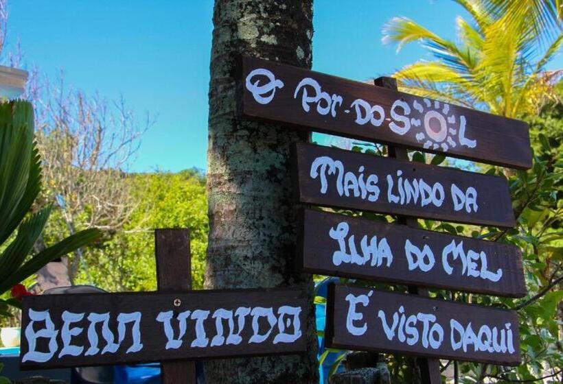 בית מלון כפרי Pousada Pé Na Areia   Ilha Do Mel