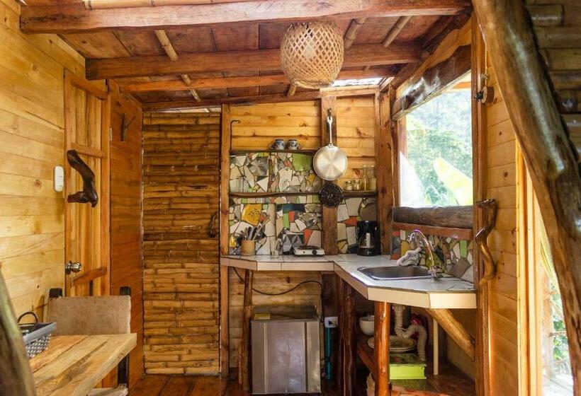 بنسيون Cabana Del Rio Lejos Pijao, Finca Flora Del Rio