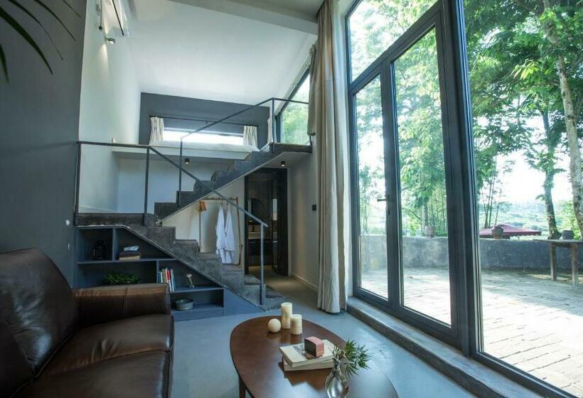 בית מלון כפרי Wuyuan Yi Chuan Yi Su River View Sen