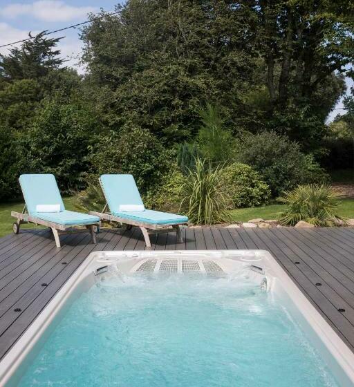 膳宿费 Eden Locquirec   Piscine & Spa Chambre D Hôtes