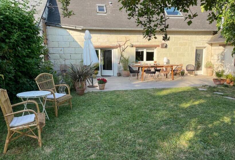 住宿加早餐 Chambres D Hôtes Avec Piscine Et Spa La Folière Saumur