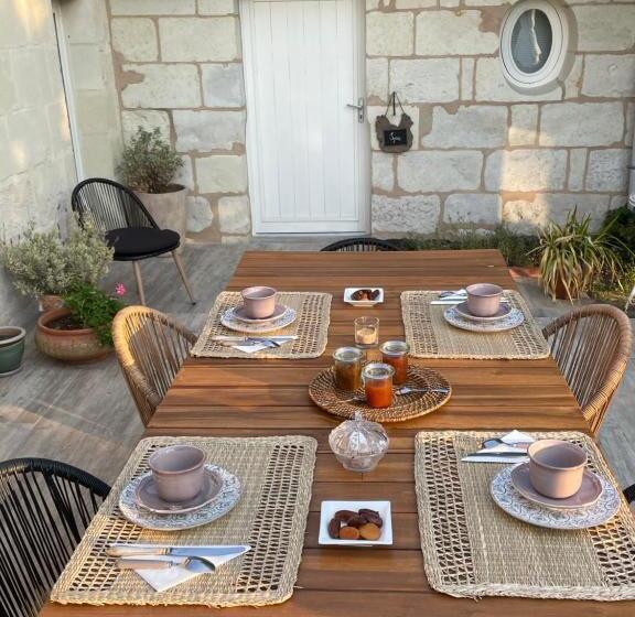 住宿加早餐 Chambres D Hôtes Avec Piscine Et Spa La Folière Saumur