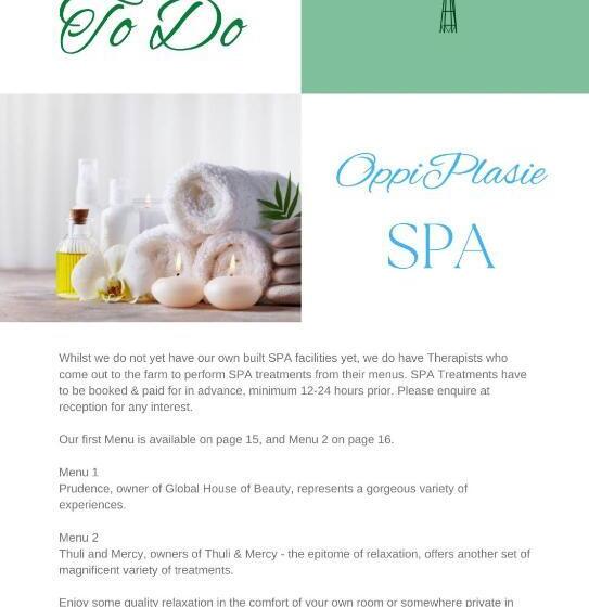 צימר Oppiplasie Guest House & Spa