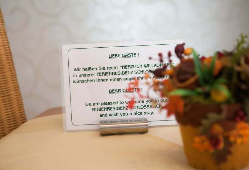 ホテル Ferienresidenz Schlossblick