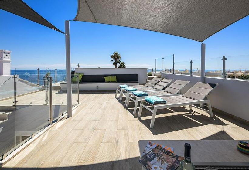 بنسيون Villa Benagil With Stunning Views And Roof Terrace With Private Heated Pool