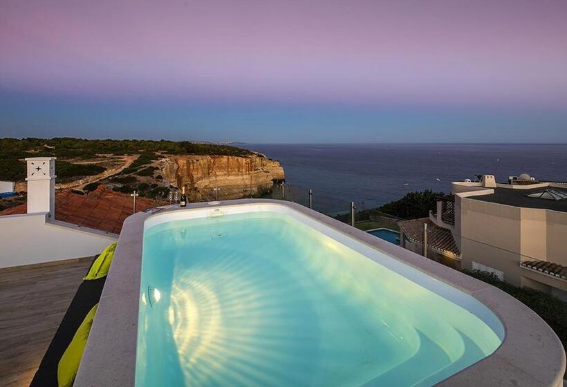 بنسيون Villa Benagil With Stunning Views And Roof Terrace With Private Heated Pool