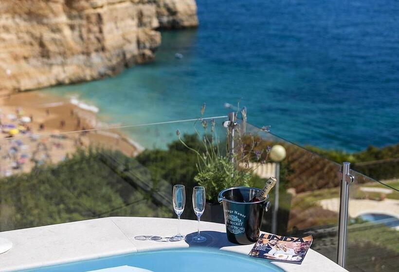 بنسيون Villa Benagil With Stunning Views And Roof Terrace With Private Heated Pool