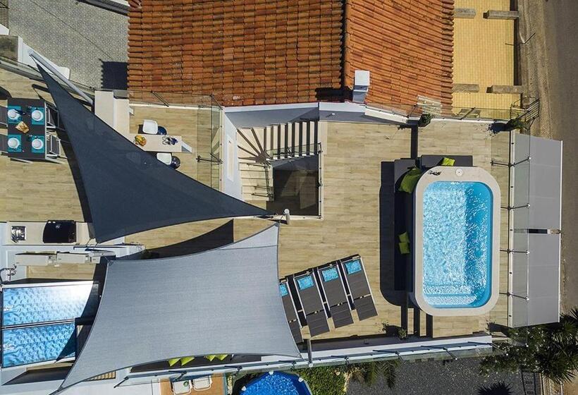 بنسيون Villa Benagil With Stunning Views And Roof Terrace With Private Heated Pool