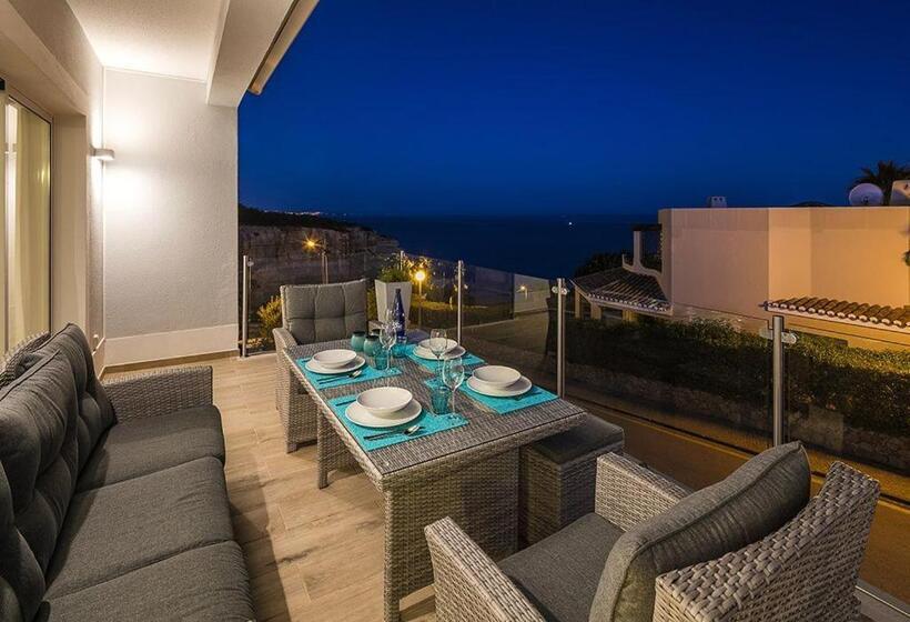 بنسيون Villa Benagil With Stunning Views And Roof Terrace With Private Heated Pool