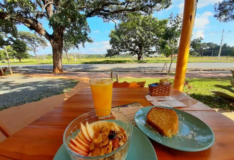 膳宿费 Pousada Turquesa Mirante Com Vista Para As Montanhas E Por Do Sol