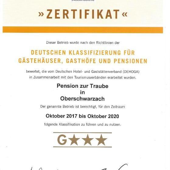 Pension Zur Traube 3 Sterne
