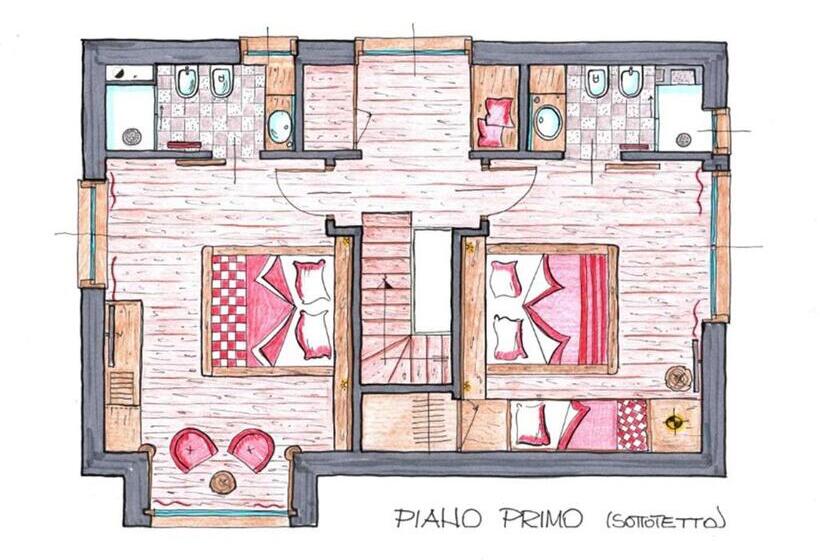 酒店 Casera Cornolera