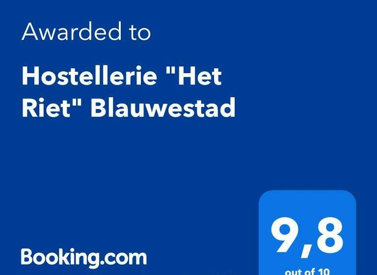 צימר Hostellerie Het Riet Blauwestad