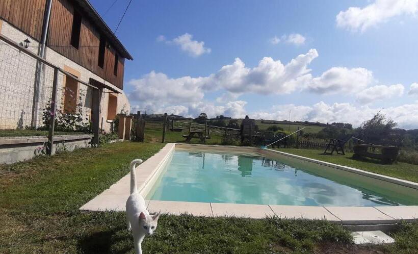 مبيت وإفطار La Ferme Du Bouton D Or