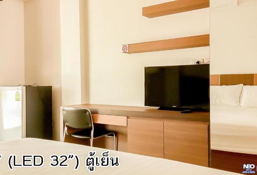 Отель Neo Km10โรงแรมที่พักใกล้สนามบินอู่ตะเภา แสมสาร สัตหีบ บ้านฉาง