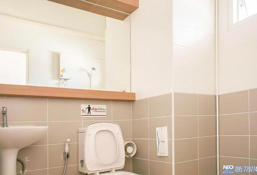 Отель Neo Km10โรงแรมที่พักใกล้สนามบินอู่ตะเภา แสมสาร สัตหีบ บ้านฉาง