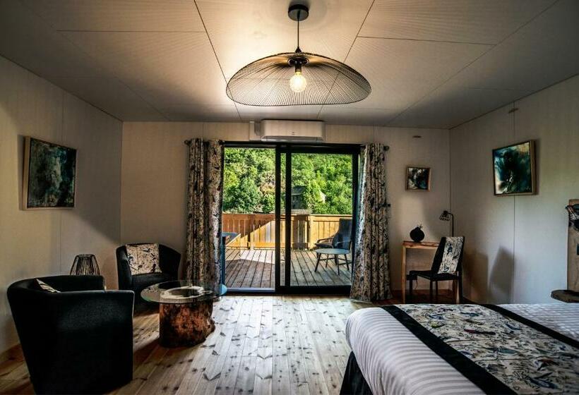 ベッドアンドブレックファースト Le Volcan Des Sens, Chambres D Hotes De Luxe Et Spa